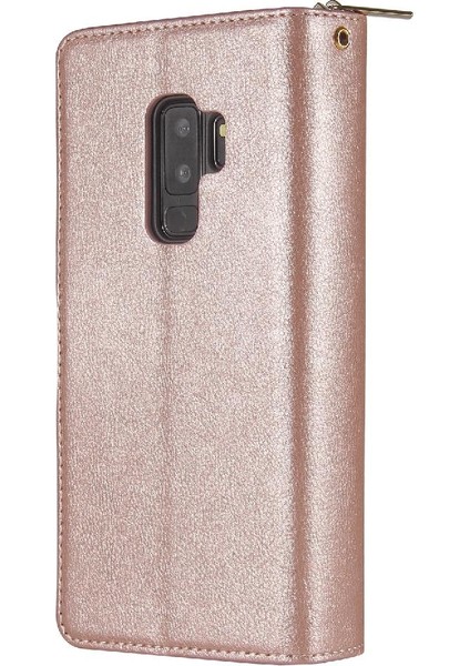 Samsung Galaxy S9 Artı El Kayışı ile Flip Kapak Cüzdan Kılıf 9 (Yurt Dışından) fırsatları