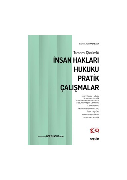 İnsan Hakları Hukuku Pratik Çalışmalar