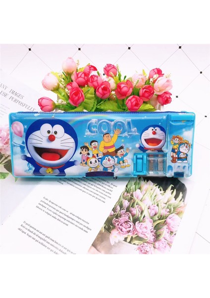 Tenghuishiye Çocuklar Için Karikatür Çok Bölmeli Kalem Kutusu (Yurt Dışından)