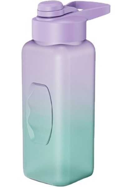 Pamukkale 1000ML Yaratıcı Büyük Kapasiteli Kare Su Bardağı (Yurt Dışından)