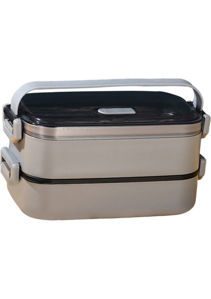 Bento 1100ML Paslanmaz Çelik Yemek Saklama Kutusu - Yeşil (Yurt Dışından)
