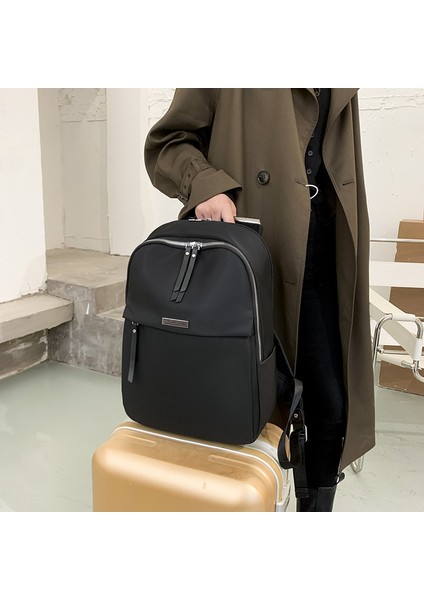 Sırt Çantası 2023 Yeni Moda Trendi Öğrenci Bilgisayar Çantası Kadın 14 Inç Kadın Iş Büyük Kapasiteli Okul Çantası Sırt Çantası (Yurt Dışından) indirimleri