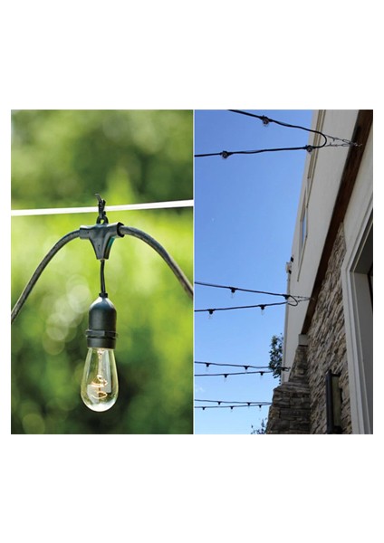 Sarmaşık Dış Mekan Duyulu 10 Metre + 20 Duy indirimleri