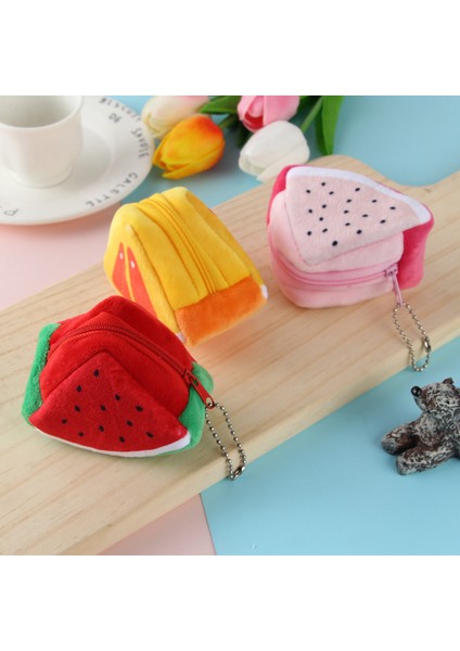 Üç Boyutlu Üçgen Meyve Bozuk Para Cüzdanı (Yurt Dışından) fırsatları