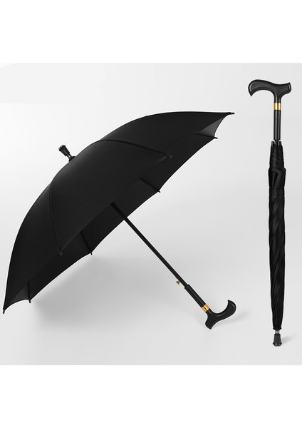 Otomatik Uzun Saplı Şemsiye 23 Inç Çift Kemikli Vinil Fuar Veya Yağmur Şemsiyesi Sabit Kamış Şemsiye (Yurt Dışından)