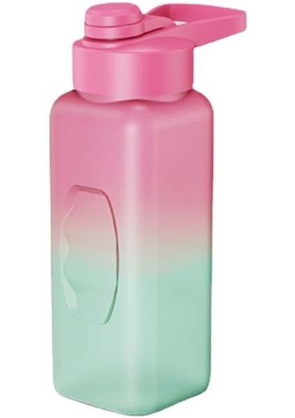 Pamukkale 1000ML Yaratıcı Büyük Kapasiteli Kare Su Bardağı (Yurt Dışından)