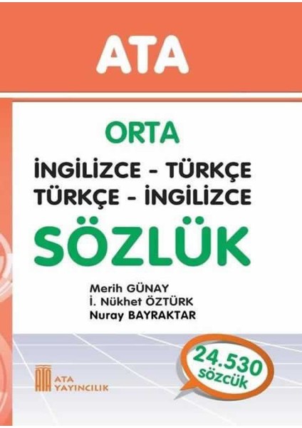 Orta İngilizce – Türkçe Sözlük