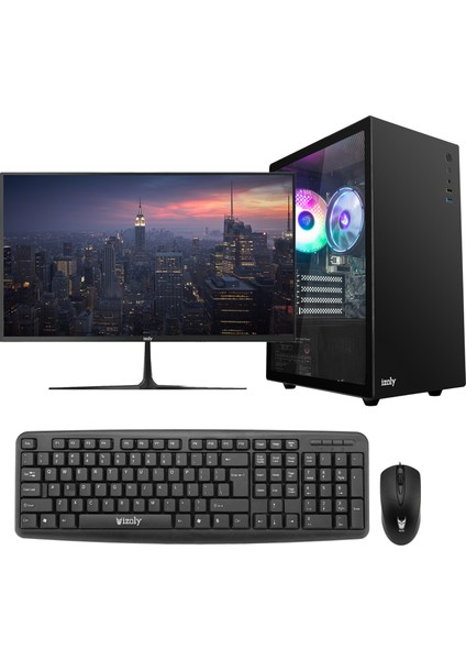 Alviss x İ5-12400 8gb 128GB SSD 22'' Masaüstü Bilgisayar