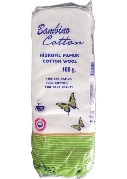- Hidrofil Pamuk - 1 Paket 100 gr