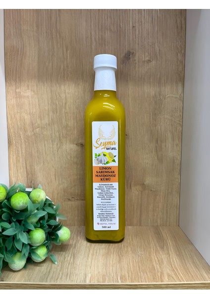 Şeyma Natural Sarımsaklimon Maydanozkürü 500 ml