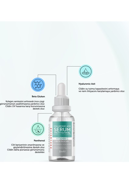 Hyaluronic Acid Serum 30 ml modelleri