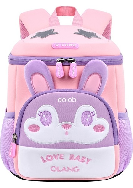 Yeni Ayı ve Tilki Sevimli Çocuk Okul Çantaları Anaokulu Okul Çantaları Rahat Anti-Kayıp Sırt Çantaları (Yurt Dışından)