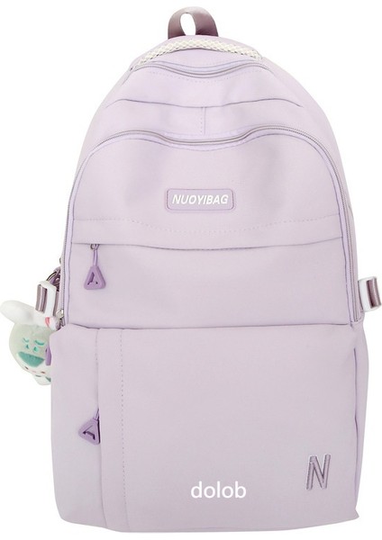 Öğrenci Okul Çantası Kadınların Ortaokul Öğrencileri Için Yeni Çok Yönlü Büyük Kapasiteli Sırt Çantası Okul Sezonunun Başlangıcı Için Gündelik Basit Sırt Çantası (Yurt Dışından)