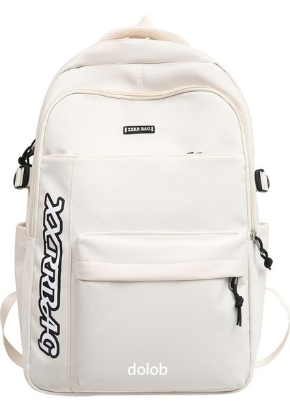 2024 Yeni Japon Hafif Büyük Kapasiteli Sırt Çantası Orta ve Lise Öğrencisi Okul Çantası Çift Açık Seyahat Çantası (Yurt Dışından)