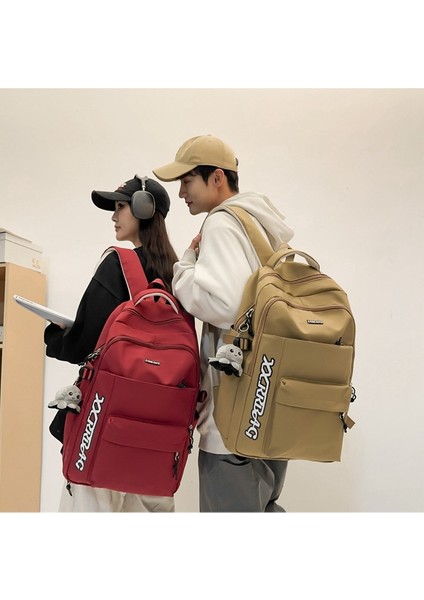 2024 Yeni Japon Hafif Büyük Kapasiteli Sırt Çantası Orta ve Lise Öğrencisi Okul Çantası Çift Açık Seyahat Çantası (Yurt Dışından) modelleri