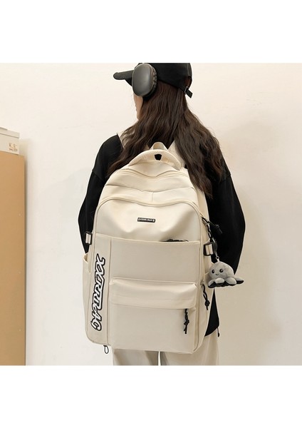 2024 Yeni Japon Hafif Büyük Kapasiteli Sırt Çantası Orta ve Lise Öğrencisi Okul Çantası Çift Açık Seyahat Çantası (Yurt Dışından) indirimleri