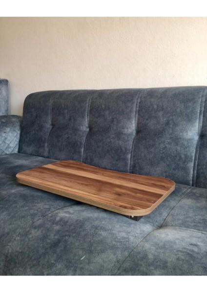 Suntalam Noowa Ceviz Çok Amaçlı Katlanabilir Masa Koltuk Sehpası 35 cm Garantisiz 60 cm 23 cm Kahve fırsatları