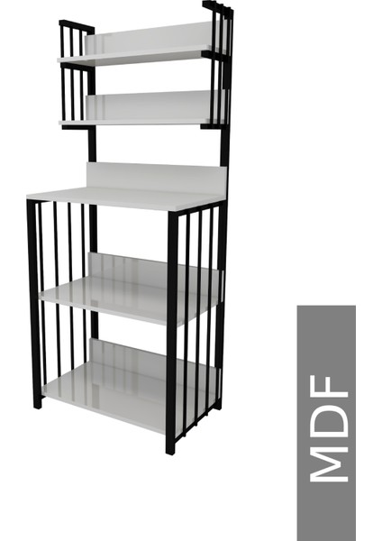Mutfak Dolabı Raflı Çok Amaçlı Düzenleyici Mutfak Dolabı Banyo Dolabı Kahve Köşesi Mdf 170 Cm modelleri