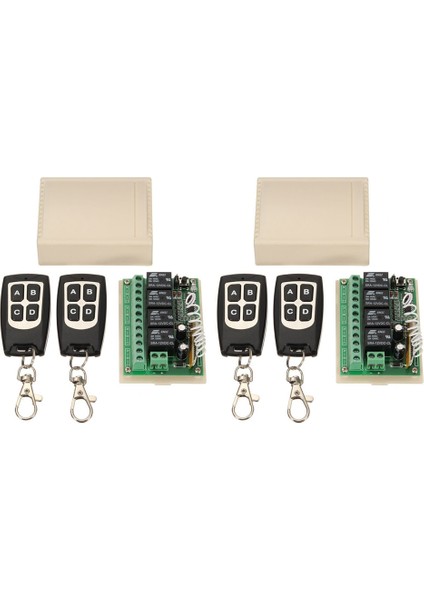 12 V 4ch Kanal 433 Mhz Kablosuz Uzaktan Kumanda Anahtarı Entegre Devre 4 Verici ile Dıy Parçaları Değiştirin Alet Setleri (Yurt Dışından)