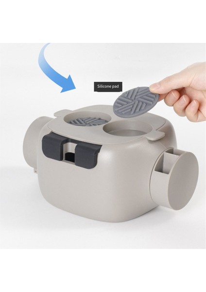 Espresso Knock Box, Kahve Öğütülmüş Knock Box, Şok Emici Dayanıklı Barista Stili Knock Container C (Yurt Dışından)