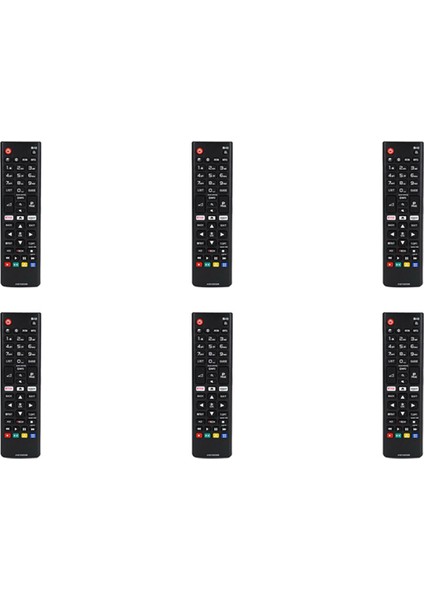 Lg Smart Tv Için 6x Evrensel Yedek Uzaktan Kumanda - AKB75095308 (Yurt Dışından)