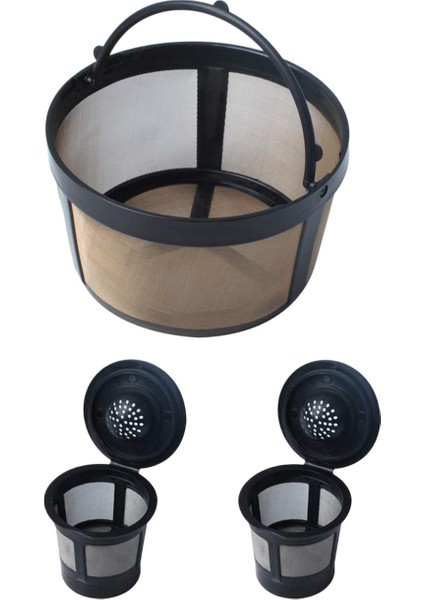 K-Duo Essentials ve K-Duo Makinesi Için Yeniden Kullanılabilir Örgülü Öğütülmüş Kahve Filtre Sepeti, K Cup Için Kahve Fincanı Pod'u (Yurt Dışından)