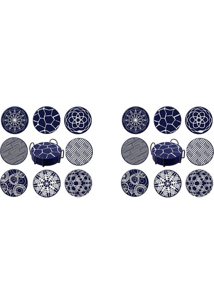 16 Adet Silikon Bardak Altlığı, Tutuculu Içecek Altlığı, Kahve Altlığı, Bar Için Uygun, Masaüstü (Yurt Dışından)