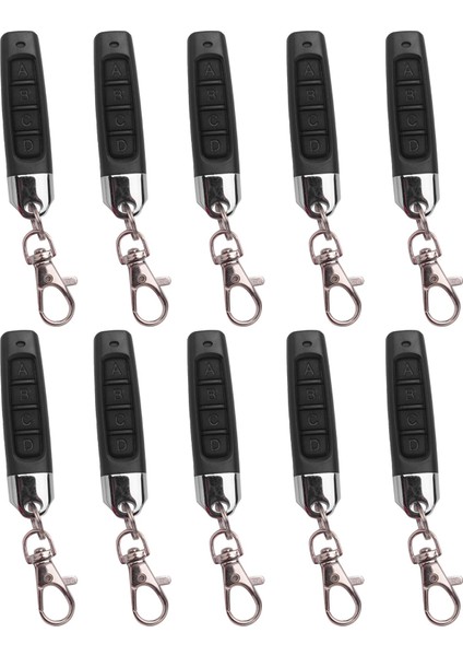 10X 433 Mhz Uzaktan Kumanda Garaj Kapısı Açacağı Uzaktan Kumanda Teksir Klon Klonlama Kodu Araba Anahtarı B (Yurt Dışından)