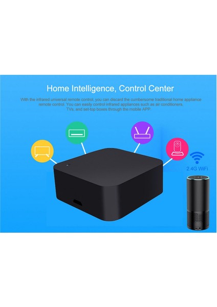 Tuya Zigbee Akıllı Ir Uzaktan Kumanda Evrensel Kızılötesi Uzaktan Kumanda Akıllı Ev Için Ac Tv DVD Çalışır A (Yurt Dışından)
