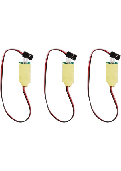 3x Uzaktan Kumanda Alıcı Kablosu 1/10 Eksenel SCX10 Trx4 D90 CC01 Rc Paletli Araba Parçaları (Yurt Dışından)