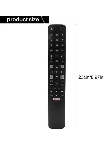 Uzaktan Kumanda RC802N Yuı2 Akıllı Tv Için 32S6000S 40S6000FS 43S6000FS U55P6006 U65P6006 U49P6006 U43P6006 U65S9906 (Yurt Dışından)