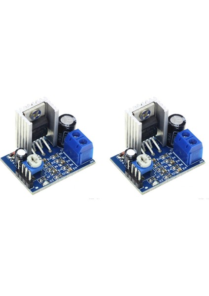 2x TDA2030A Dıy Güç Amplifikatörü Modülü Ses Güç Amplifikatörü Kurulu Amplifikatör Modülü (Yurt Dışından)