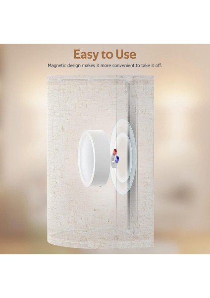 Duvar Aplikleri Şarj Edilebilir 13 Renk Değiştirilebilir Kısılabilir Duvar Işıkları Uzaktan Kumanda ile Duvar Lambası Yatak Odası Oturma Odası Için (Yurt Dışından)