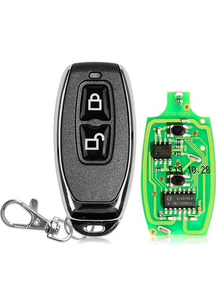 XKGD12EN Evrensel Tel Garaj Kapısı Uzaktan Anahtar Fob 2 Düğmeler Vvdı Anahtar Aracı Için (Yurt Dışından)