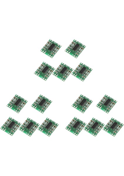 15 Adet Dijital Güç Amplifikatörü Kurulu, 2X3W Tip D PAM8403 Ses Modülü Dc 5V Dijital Ses Amplifikatörü Devre Kartı Modülü (Yurt Dışından)