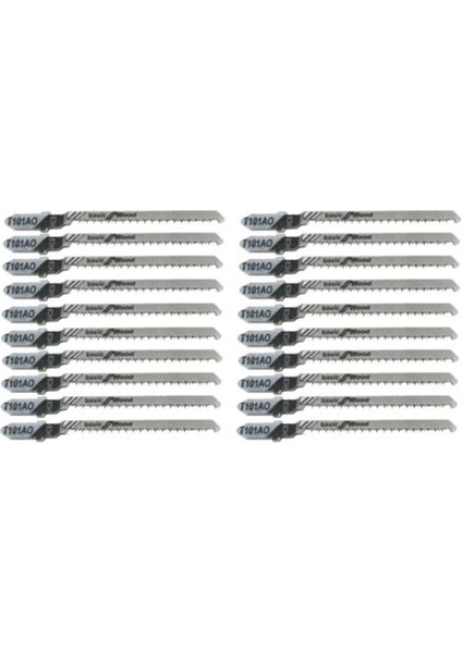 20 Adet Pistonlu Dekupaj Bıçağı T101AO T-Shank Çok Jig Ahşap Plastik Kesme Diski Için Testere Bıçakları (Yurt Dışından)