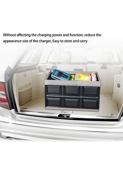 100AH 12V 6A Araba Şarjı Darbe Onarımı 100V-250V Otomatik Araba Şarjı Motosiklet Kurşun Asit Abd Plug (Yurt Dışından)
