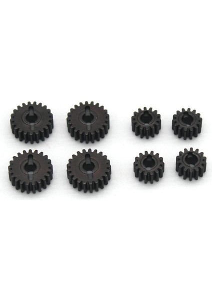 8 Adet Metal Çelik Portal Aks Portal Dişli Seti 21T 12T 1/24 Fms FCX24 Rc Paletli Araba Yükseltme Parçaları Aksesuarları (Yurt Dışından)