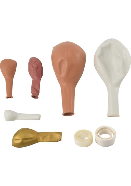 103 Adet Lateks Macaron Balon Kombinasyonu Seti/altın Balonlar Garland Arch Kiti Doğum Günü/parti/düğün Dekorasyon (Yurt Dışından)