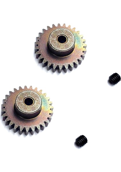 2x 27 T Çelik Motor Dişli Yükseltme Parçaları 144001 124019 124018 A959-B A959B A969B Rc Araba Yedek Aksesuarları (Yurt Dışından)
