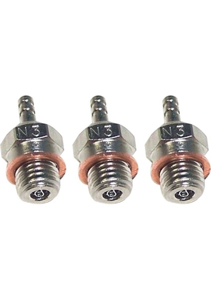 3x N3 Sıcak Kızdırma Bujisi 70117 1/10 1/8 Rc Kamyon Nitro Motor Parçaları (Yurt Dışından)