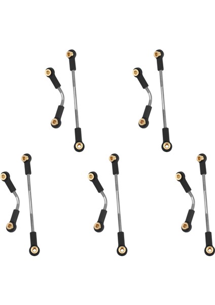 5 Takım Rc Araba Direksiyon Çekme Çubuğu Yükseltme Parçası Metal Rc Direksiyon Çubuğu Dayanıklı B1 B14 B24 B24 C14 C24 1/16 (Yurt Dışından)