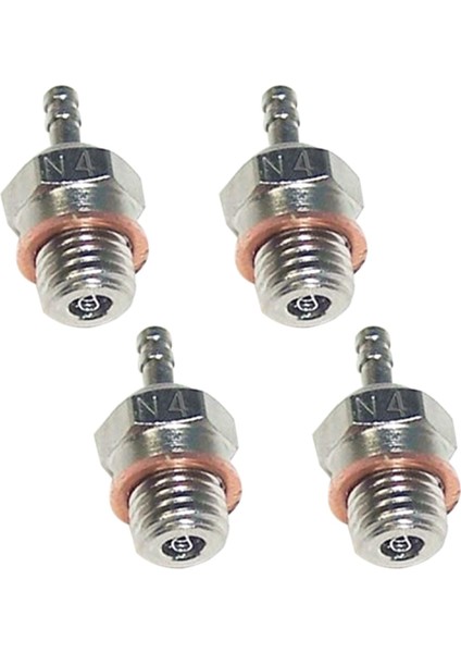 70117 1/10 1/8 Rc Kamyon Nitro Motor Parçaları Için 4x N4 Sıcak Kızdırma Bujisi (Yurt Dışından)