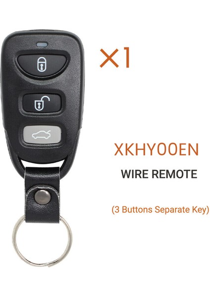 XKHY00EN Evrensel Tel Uzaktan Anahtarlık 3 Düğme Stil Için Vvdı Anahtar Aracı Için (Yurt Dışından)