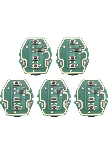 5x 3 Düğme Uzaktan Araba Anahtarı Kontrol Devre 315 MHZ/433 Mhz-3 5 Serisi E46 E39 Ews Anahtar Kabuk Olmadan (Yurt Dışından)