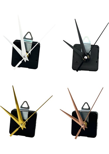 Takım Dıy Kuvars Sessiz Duvar Saati Mekanizması Merkezi Hareket Kiti Makine Izle Masa Süpürme Timepiece Clockwork A (Yurt Dışından)