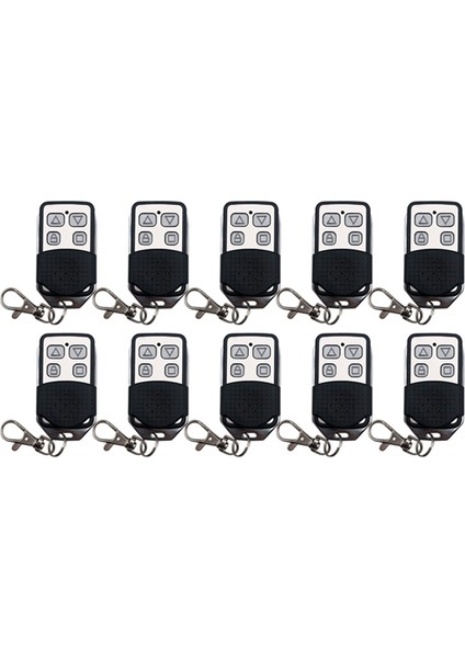 10X 4 Düğme Elektrikli Garaj Kapısı Açacağı Kablosuz Uzaktan Kumanda 433MHZ Ateşleyici Kablosuz Radyo Frekansı Uzaktan Kumanda (Yurt Dışından)