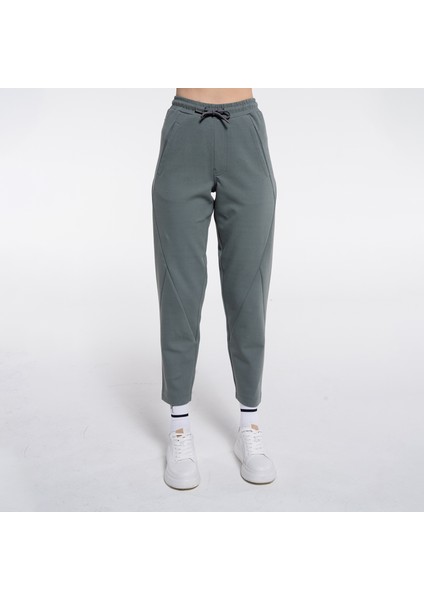Lucky Haki Kadın Scuba Unisex Pantolon Jogger