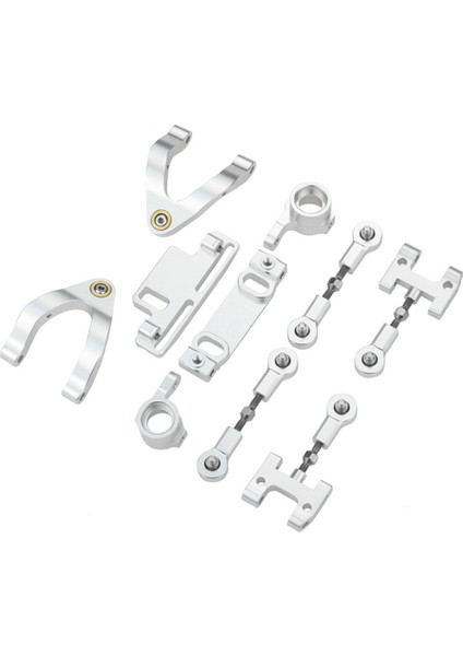 Metal Direksiyon Kupası Üst Alt Salıncak Kolu Koltuk Direksiyon Kaydırıcı Dönüm Bloğu D12 D42 1/10 Rc Araba Yükseltme Parçaları, 2 (Yurt Dışından)