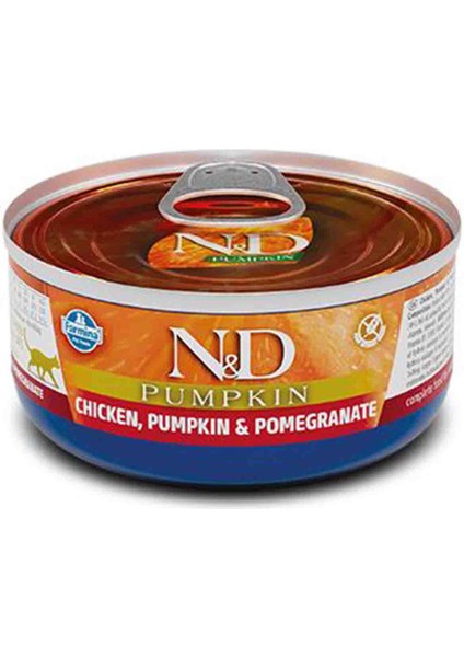 Nd Tavuk&nar&bal Kabaklı Yetişkin Kedi Konservesi 6X70GR